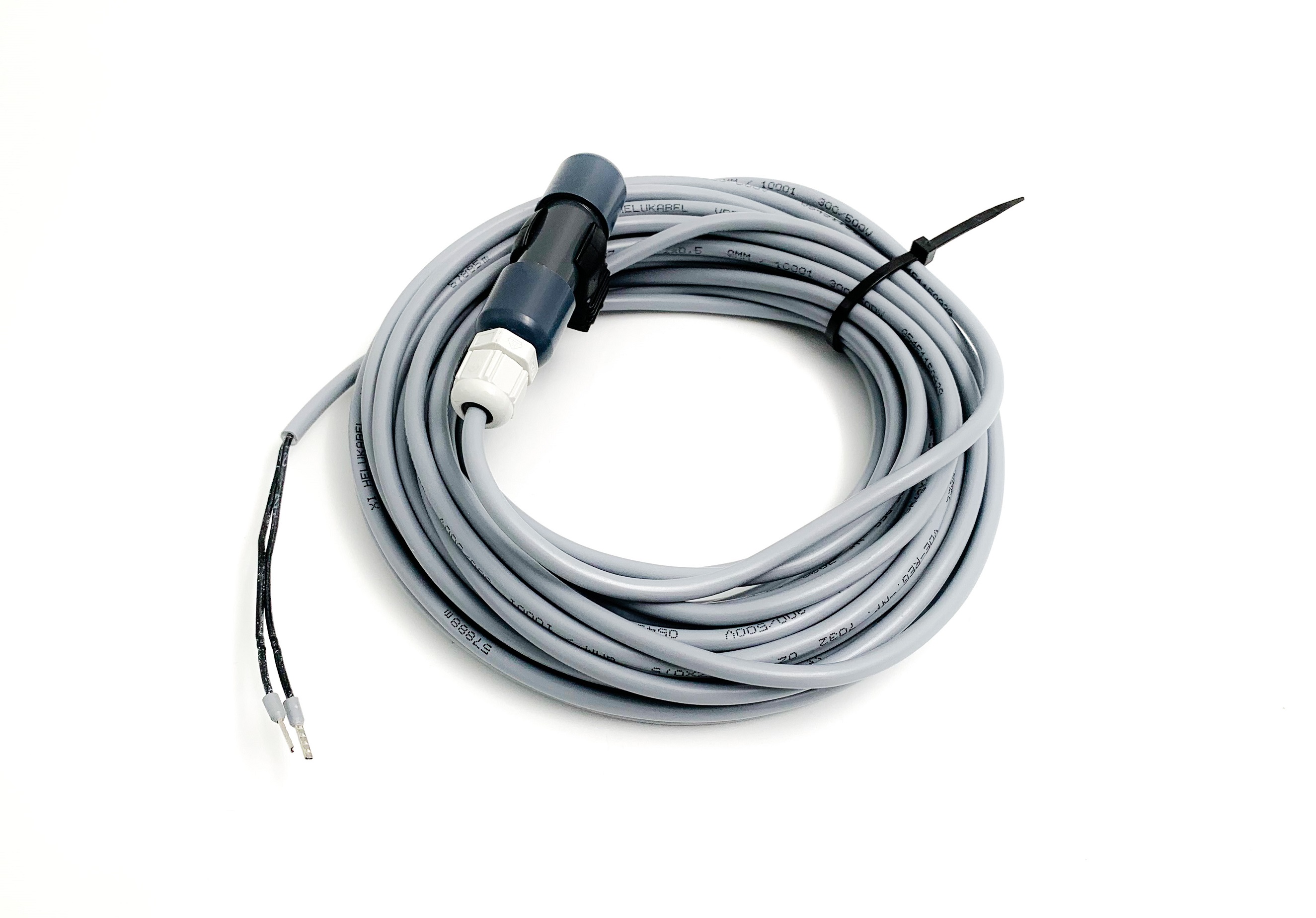 AS Control Plus Fühler Aussentemp. wasserdicht vergossen für Aussenanwendung mit 10m Kabel