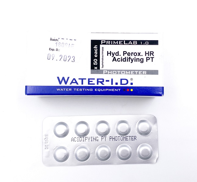 PoolLab 1.0 tablettes pour peroxyde d'hydrogène H2O2